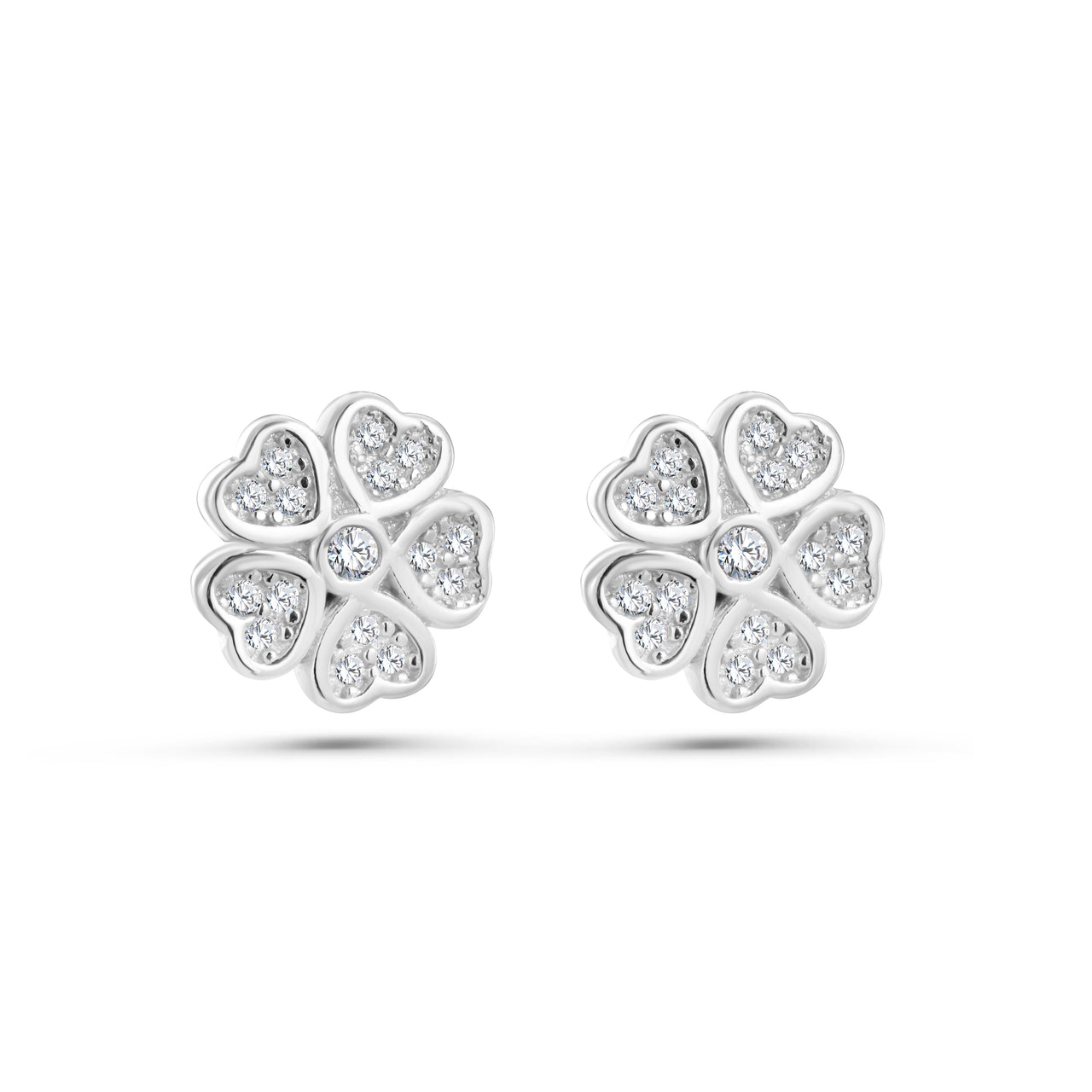 Floral Sparkle Earrings